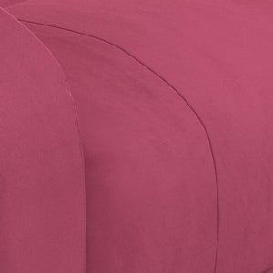 Fauteuil inclinable rouge bordeaux velours