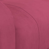 Fauteuil inclinable rouge bordeaux velours