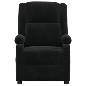 Fauteuil inclinable noir velours