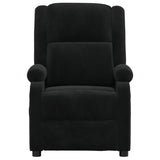 Fauteuil inclinable noir velours