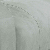 Fauteuil de massage gris clair velours