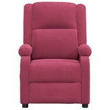 Fauteuil de massage Rouge bordeaux Velours