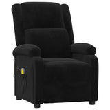 Fauteuil de massage Noir Velours