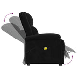 Fauteuil de massage Noir Velours