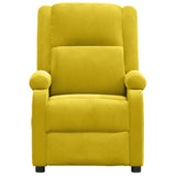 Fauteuil de massage Jaune Velours