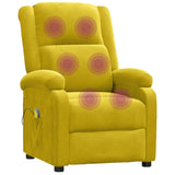 Fauteuil de massage Jaune Velours