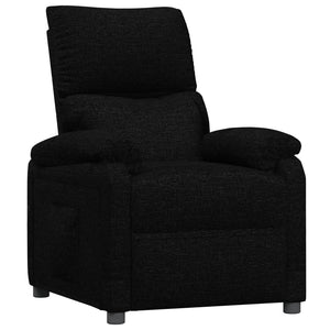 Fauteuil inclinable Noir Tissu