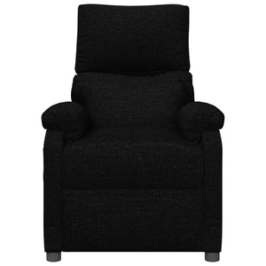 Fauteuil inclinable Noir Tissu