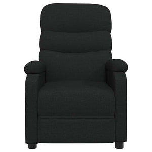 Fauteuil inclinable Noir Tissu