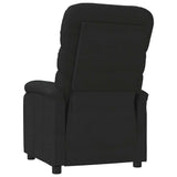 Fauteuil inclinable Noir Tissu