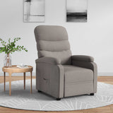 Fauteuil inclinable Taupe Tissu