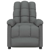 Fauteuil de massage Gris foncé Tissu