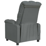 Fauteuil de massage Gris foncé Tissu