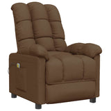 Fauteuil de massage Marron Tissu