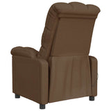 Fauteuil de massage Marron Tissu