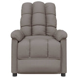 Fauteuil de massage Taupe Tissu