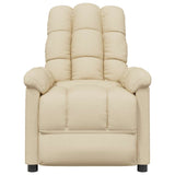 Fauteuil de massage Crème Tissu