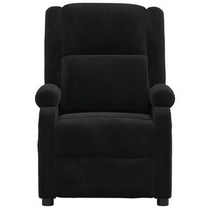 Fauteuil inclinable électrique noir velours