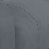 Fauteuil électrique de massage Gris foncé velours