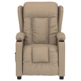 Fauteuil de massage électrique Cappuccino Similicuir