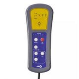 Fauteuil électrique de massage Noir Similicuir