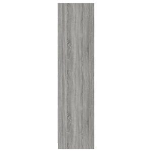 Armoire avec tiroirs Sonoma gris 50x50x200 cm Bois d'ingénierie