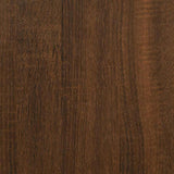 Garde-robe Chêne marron 80x40x110 cm Bois d'ingénierie