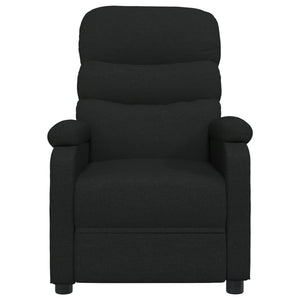 Fauteuil inclinable Noir Tissu