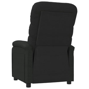 Fauteuil inclinable Noir Tissu
