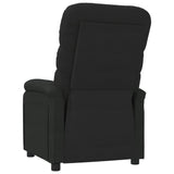 Fauteuil inclinable Noir Tissu