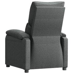 Fauteuil inclinable Gris foncé Tissu