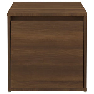 Tiroir boîte Chêne marron 40,5x40x40 cm Bois d'ingénierie