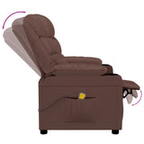 Fauteuil de massage Marron Similicuir