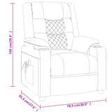 Fauteuil de massage Rouge bordeaux Similicuir