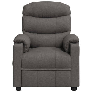 Fauteuil inclinable Gris foncé Tissu