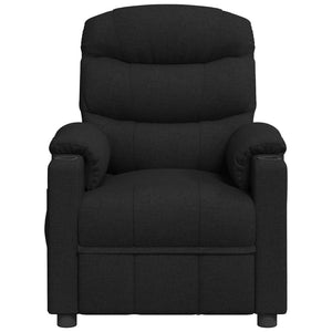 Fauteuil inclinable Noir Tissu
