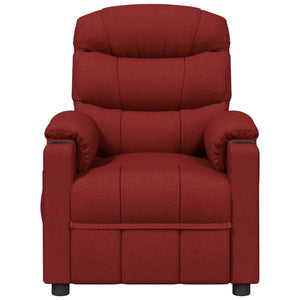 Fauteuil inclinable Rouge bordeaux Tissu