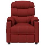 Fauteuil inclinable Rouge bordeaux Tissu
