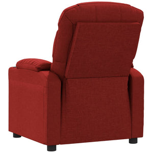 Fauteuil inclinable Rouge bordeaux Tissu