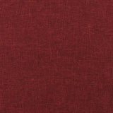 Fauteuil inclinable Rouge bordeaux Tissu