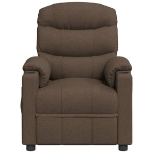Fauteuil inclinable Marron Tissu