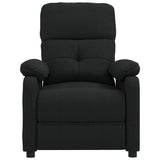 Fauteuil de massage Noir Tissu
