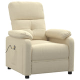 Fauteuil de massage Crème Tissu