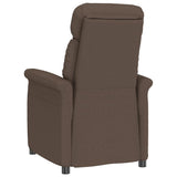 Fauteuil inclinable marron Marron foncé 70.5 x 96.5 x 95 cm