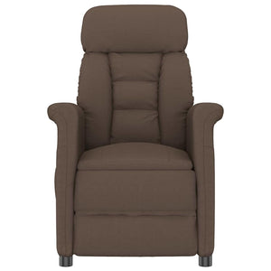 Fauteuil inclinable marron Marron foncé 70.5 x 96.5 x 95 cm