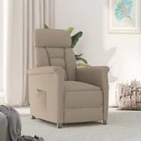 Fauteuil Relax Taupe Taupe 70.5 x 96.5 x 95 cm Polyester