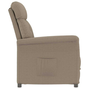 Fauteuil Relax Taupe Taupe 70.5 x 96.5 x 95 cm Polyester