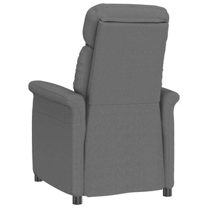 Fauteuil Relax Dark Grey Gris foncé 70.5 x 96.5 x 95 cm tissu