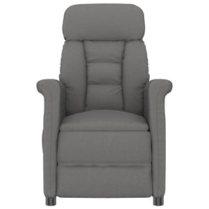 Fauteuil Relax Dark Grey Gris foncé 70.5 x 96.5 x 95 cm tissu