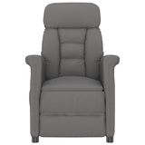 Fauteuil Relax Dark Grey Gris foncé 70.5 x 96.5 x 95 cm tissu